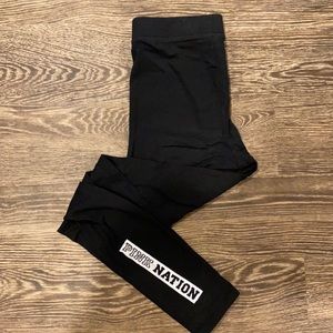 PINK leggings. Size M